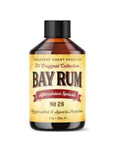 Aftershave Bay Rum Barberry Coast 200 ml - Natural y Artesanal