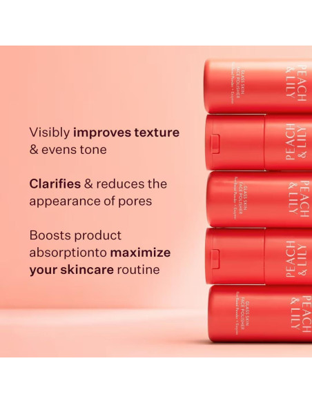 Pulidor Facial Peach & Lily Glass Skin 149g - Piel Brillante