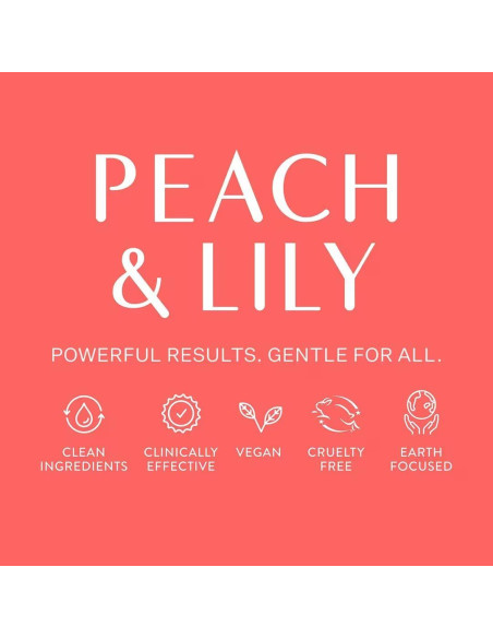 Pulidor Facial Peach & Lily Glass Skin 149g - Piel Brillante