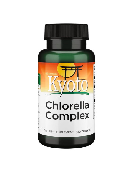 Chlorella Swanson 275 mg 120 Tabletas - Suplemento Natural