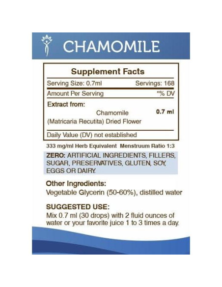 Extracto de Manzanilla Sin Alcohol 118 ml Secretos de la Tribu