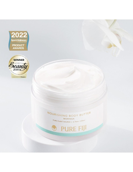 Manteca Hidratante Corporal Pure Fiji 200 ml - Aceite de Coco, Jengibre Blanco