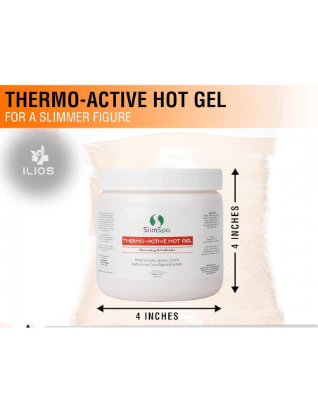 Gel Caliente Termo-Activo SlimSpa 473ml - Eliminador de Celulitis