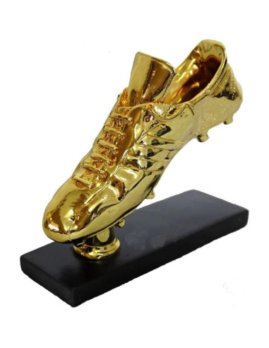 Trofeo Balón de Oro Genérico - Memorabilia de Fútbol 26x23.5cm