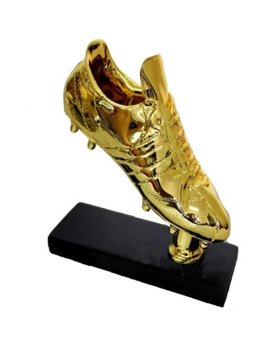 Trofeo Balón de Oro Genérico - Memorabilia de Fútbol 26x23.5cm