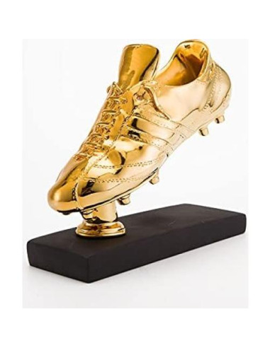 Trofeo Balón de Oro Genérico - Memorabilia de Fútbol 26x23.5cm