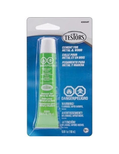 Cemento Testors 4505C para Modelos de Metal y Madera 17g 2