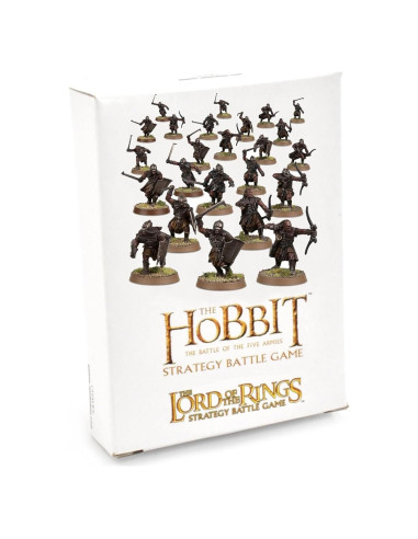 Miniaturas Warhammer Tierra Media Exploradores Uruk-hai 24 piezas