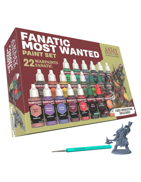 Conjunto de Pintura Acrílica Warpaints Fanatic 22 x 18ml