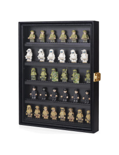 Caja de Exhibición de Minifiguras WodGod 35.56x27.94 cm con Cerradura