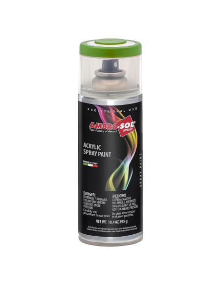 Pintura en aerosol acrílica Ambro-Sol V4006018 400ml Verde Amarillo
