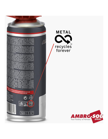 Pintura en aerosol acrílica Ambro-Sol V4006018 400ml Verde Amarillo