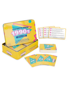 Juego de trivia Tienes que saber los 1990 - 500 preguntas