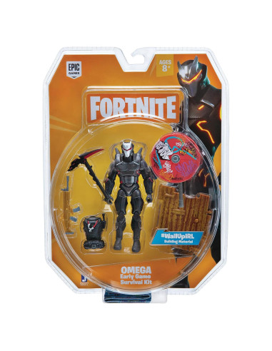 Kit de Supervivencia Fortnite Jazwares - Figura Omega 10.16 cm