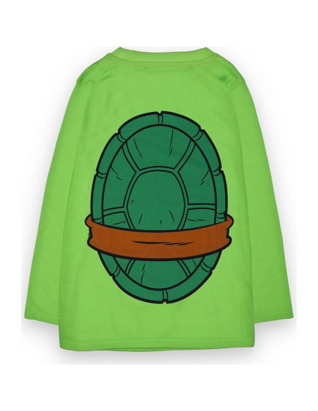 Pijamas Niños Tortugas Ninja 5-6 Años Verde Manga Larga