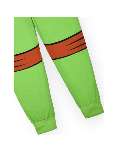 Pijamas Niños Tortugas Ninja 5-6 Años Verde Manga Larga