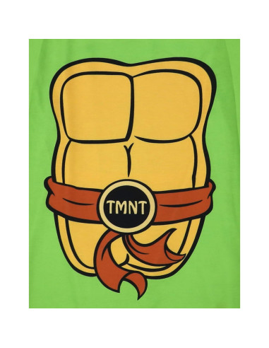 Pijamas Niños Tortugas Ninja 5-6 Años Verde Manga Larga