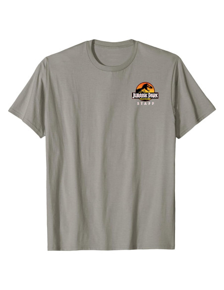 Camiseta Gráfica Oficial Jurassic Park para Hombres - Ligera