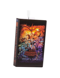 Adorno Navideño Hallmark Stranger Things Retro 3.81x7.62 cm