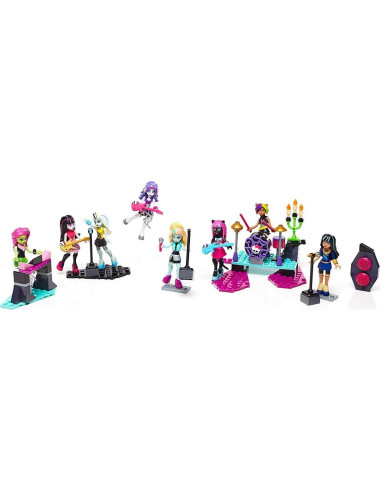 Mega Bloks Monster High Glam Ghoul Band Kit de Construcción