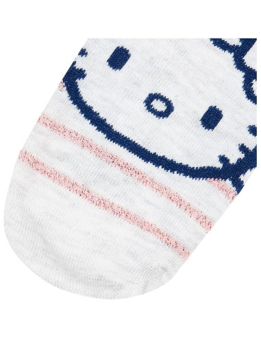 Paquete de 5 calcetines Hello Kitty para niñas 9-11 pastel