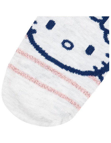 Paquete de 5 calcetines Hello Kitty para niñas 9-11 pastel