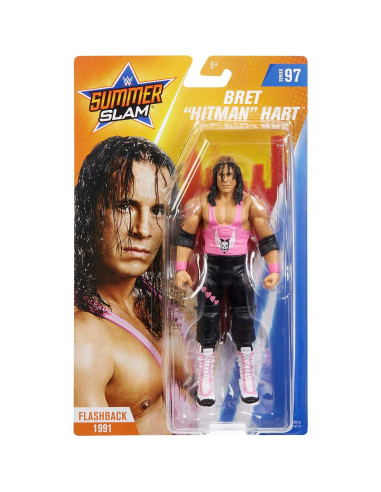 Figura de Acción Mattel WWE Bret 'Hitman' Hart 15.24 cm