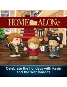 Conjunto de Figuras Little People Collector Fisher-Price Solo en Casa 2