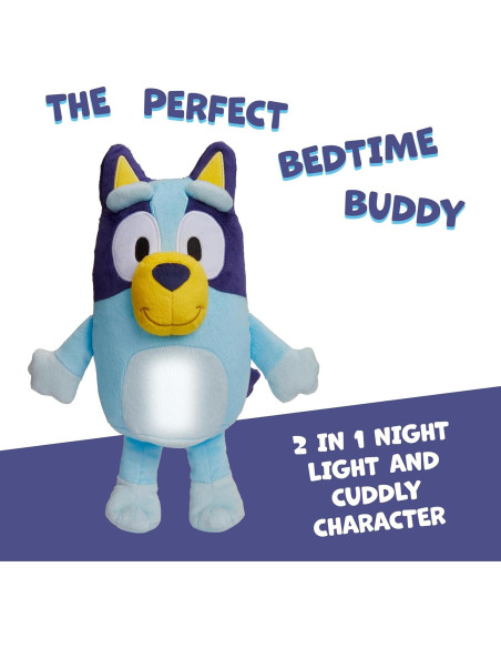 Luz Nocturna Interactiva Bluey Goglow Pal para Niños