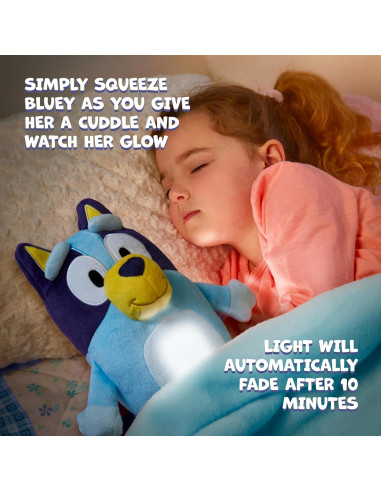 Luz Nocturna Interactiva Bluey Goglow Pal para Niños