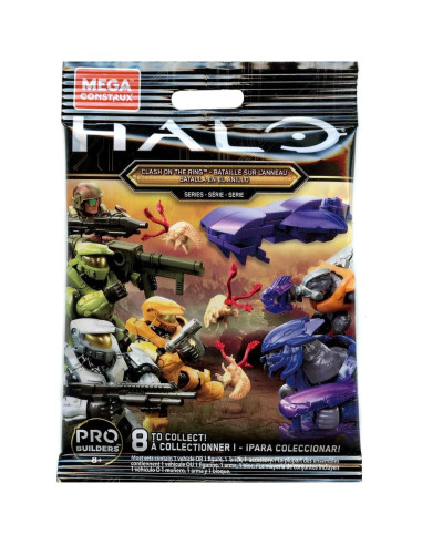 Figuras Mini Halo Mega Construx CNC84 - 8 Personajes Coleccionables