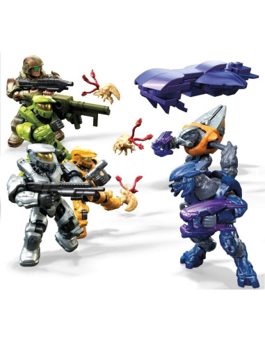 Figuras Mini Halo Mega Construx CNC84 - 8 Personajes Coleccionables