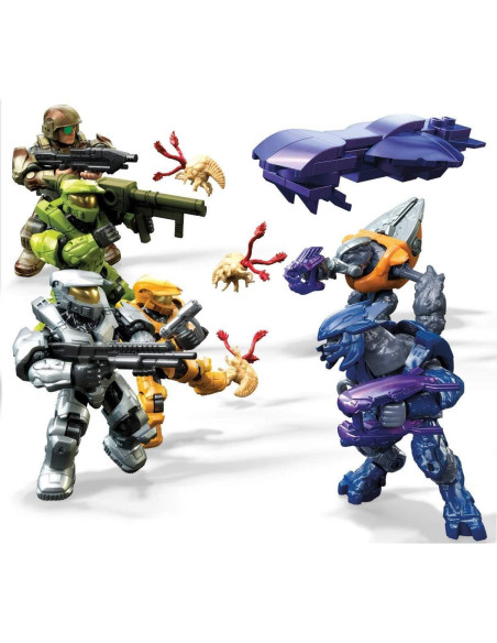 Figuras Mini Halo Mega Construx CNC84 - 8 Personajes Coleccionables