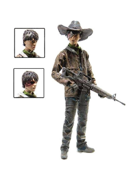 Figura de acción Carl Grimes McFarlane 12.7 cm The Walking Dead