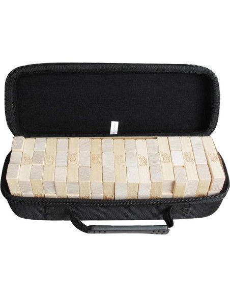 Funda Dura de Viaje Anleo para Juego Clásico de Jenga Funda Dura de Viaje Anleo para Juego Clásico de Jenga