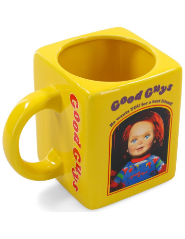 Taza Cerámica Esculpida Chucky Silver Buffalo 590 ml
