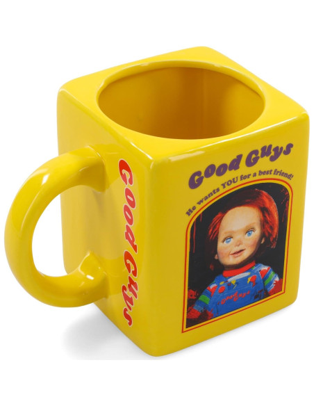 Taza Cerámica Esculpida Chucky Silver Buffalo 590 ml