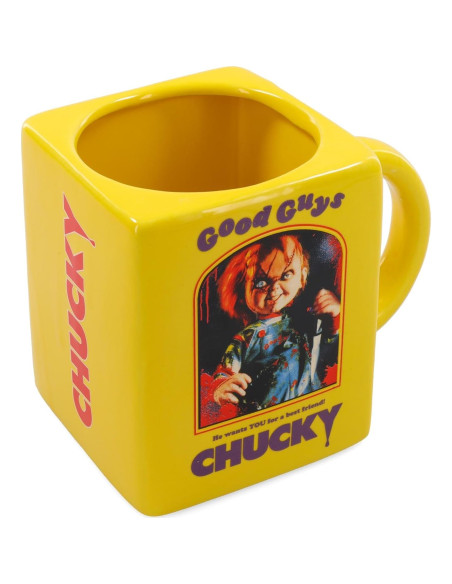 Taza Cerámica Esculpida Chucky Silver Buffalo 590 ml