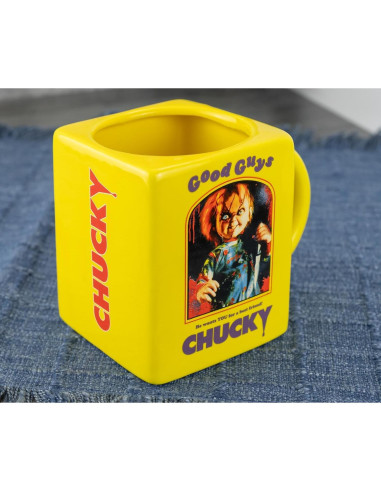 Taza Cerámica Esculpida Chucky Silver Buffalo 590 ml