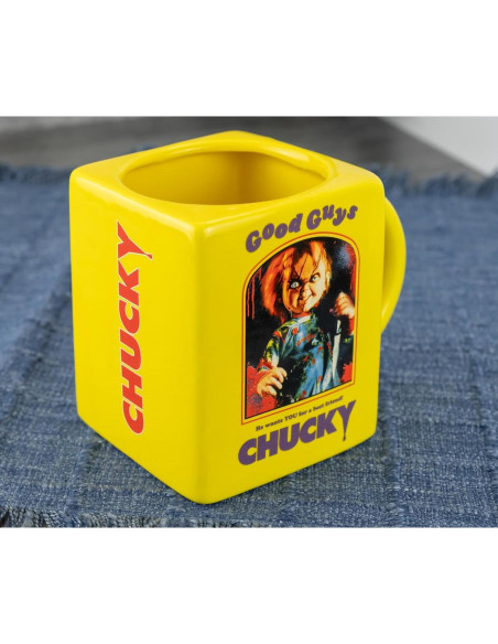 Taza Cerámica Esculpida Chucky Silver Buffalo 590 ml