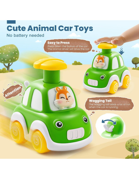 Juguetes de Coche de Fricción Shantou para Niños 1-3 Años