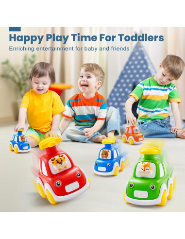 Juguetes de Coche de Fricción Shantou para Niños 1-3 Años