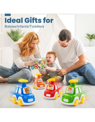 Juguetes de Coche de Fricción Shantou para Niños 1-3 Años
