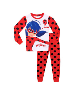 Pijamas Miraculous para Niñas - Ladybug - Talla 4 - Multicolor