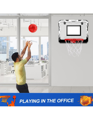 Aro de Baloncesto Mini Umnodobn 9" para Montaje en Pared