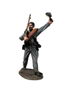 Figura de Metal W. Britain Infantería Confederada 1:30