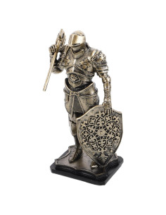 Figura de Acción Caballero Medieval Milisten 18x9x6 cm Resina