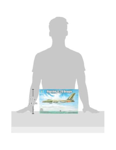 Kit de Modelo Ilyushin IL-28 Beagle Trumpeter 1/72