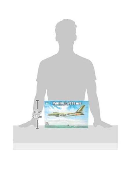 Kit de Modelo Ilyushin IL-28 Beagle Trumpeter 1/72