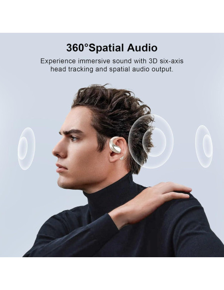 Auriculares Inalámbricos Psadhi J500 Plus Bluetooth 5.4 Caqui